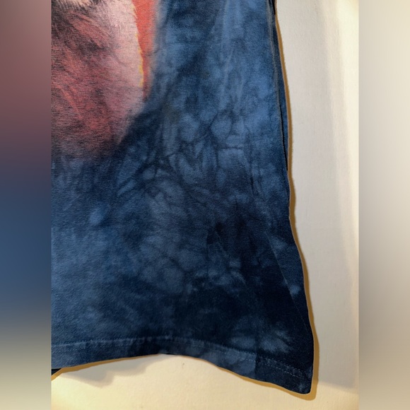 The Mountain American Bald Eagle Blue Flag Tie Dye T-Shirt Men's Size Large - Picture 5 of 7